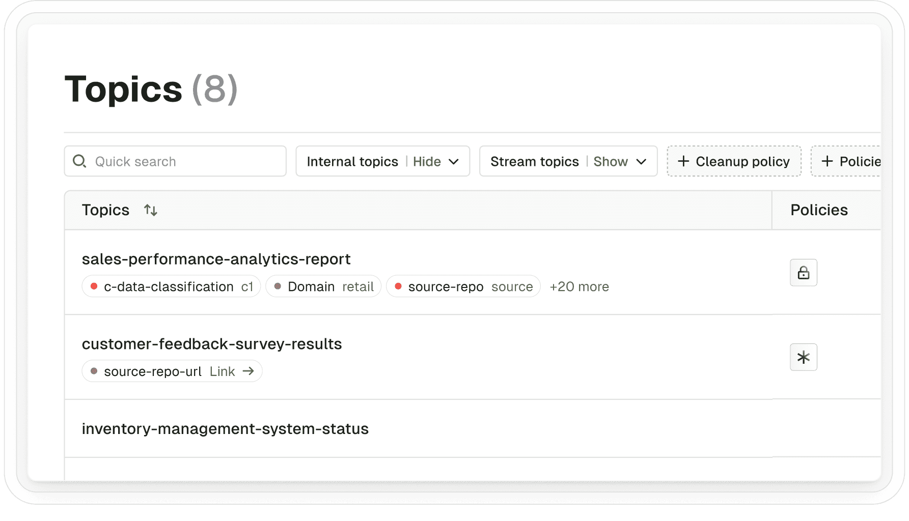 Filter Kafka Messages