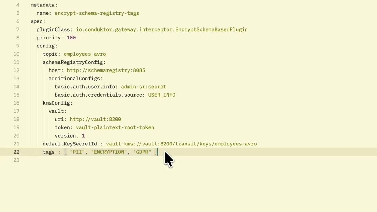 Schema-Tag Encryption