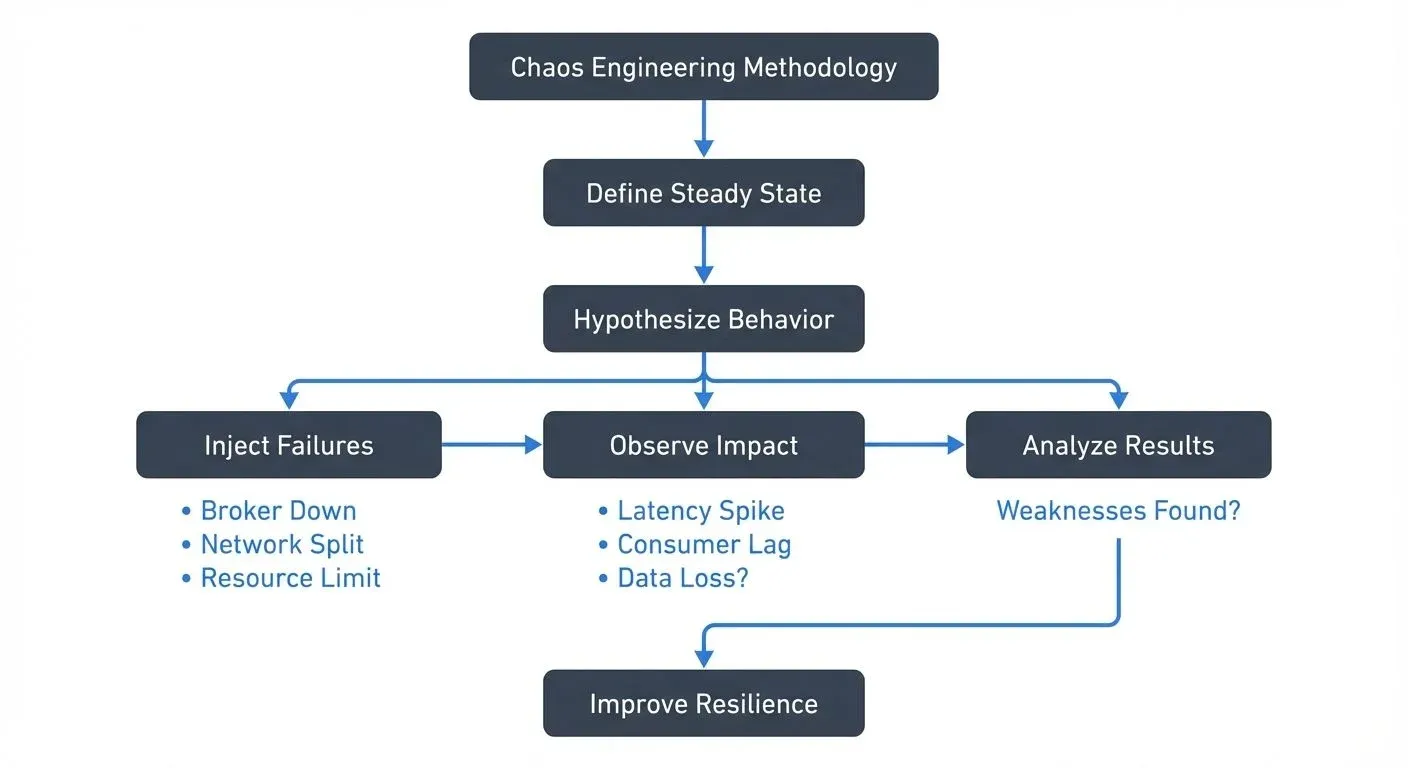 Chaos Engineering Process for Streaming Systems