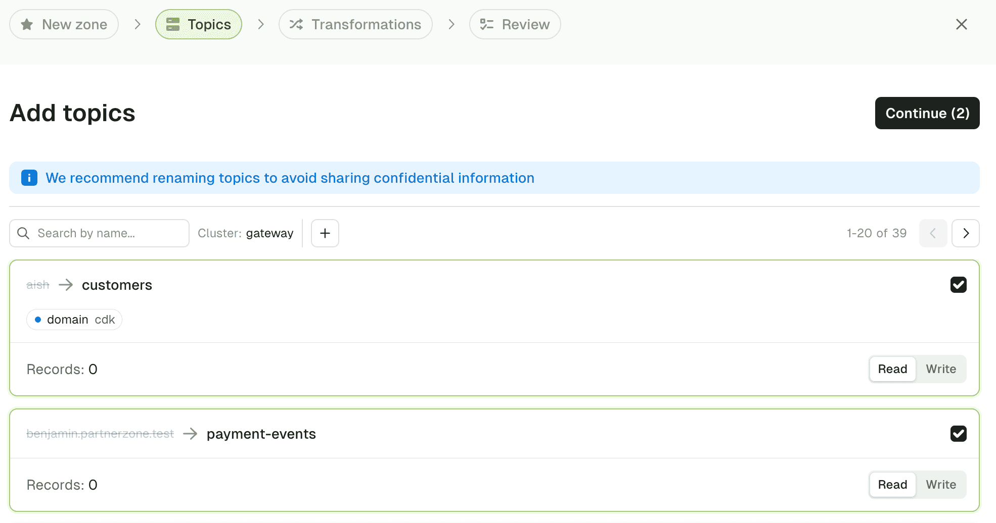 Gateway Authentication
